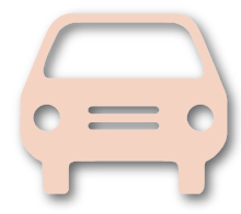 vrouw aan het stuur - car