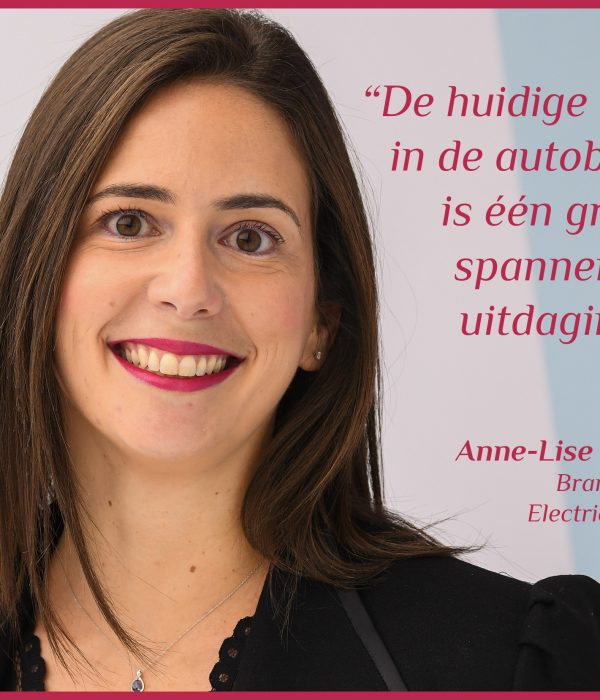 Vrouw aan het stuur - Interview "Unboring the Future": Anne-Lise Richard