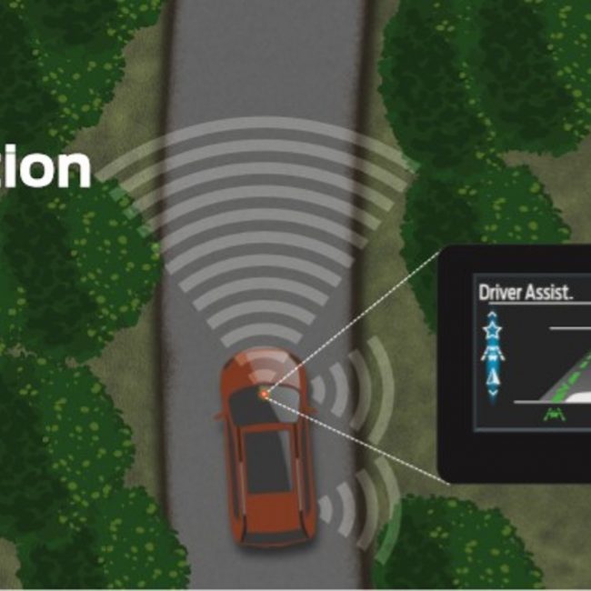vrouwaanhetstuur - road edge detection