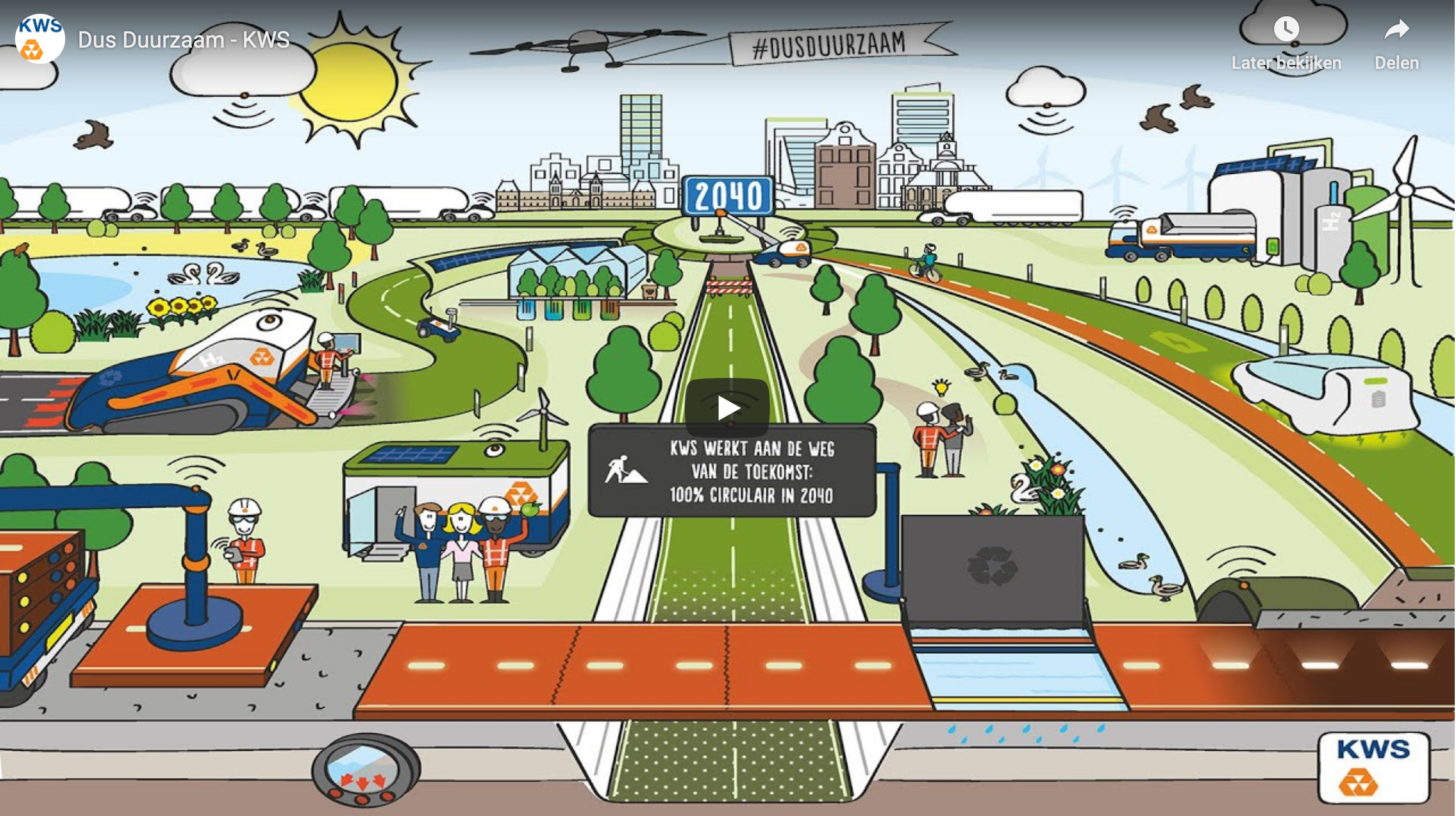 vrouwaanhetstuur - gerecycled wegdek