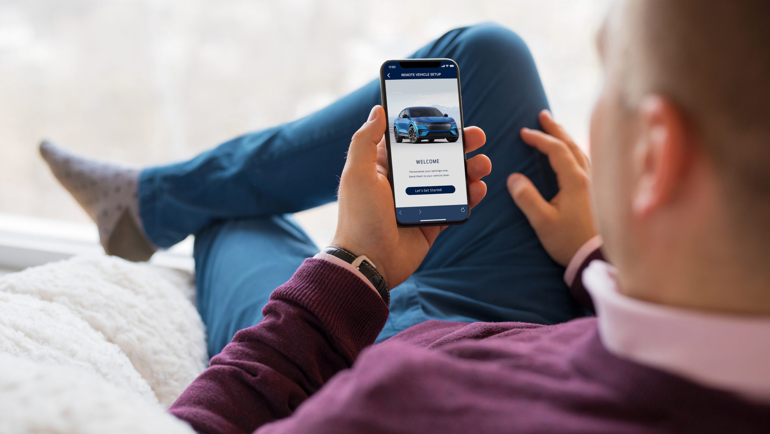 vrouwaanhetstuur - Ford wordt steeds persoonlijker - op afstand